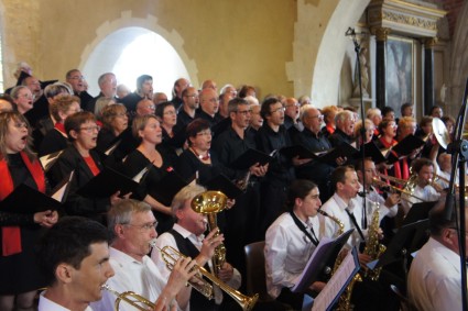 concert chorales du Perche Sarthois et orchestre d'harmonie de l'EMI -25 mai 2014 -Missa Katharina de Jacob de Haan