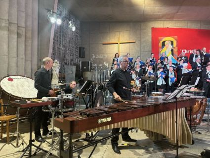 Concert Jubilate Deo de Dan Forrest du choeur de l'université du Mans avec orchestre, dirigés par Evelyne Béché - samedi 13 mai 2023, Eglise Saint-Liboire, Le Mans