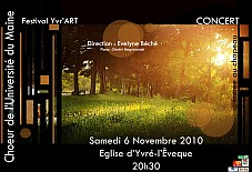 concert Yvré l'Eveque ; Yvr'art 2010, Sarthe, France