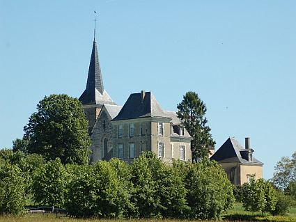 Abbaye de Chateau l'Hermitage, Sarthe, France