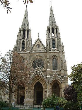 Basilica Sainte Clotilde - Paris 7th arrondissement, France