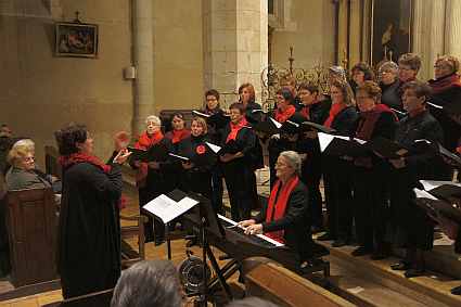 Concert du choeur de femmes de la chorale Emi'chante - Ecole de musique intercommunale des vallées de la Braye et de l'anille - St-Calais - 20 mars 2013