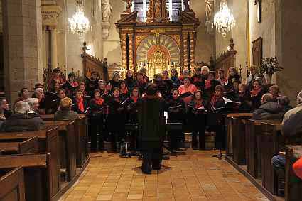 Concert du choeur de femmes de la chorale Emi'chante en 1ère partie d'un concert de Scherzando - Ecole de musique intercommunale des vallées de la Braye et de l'anille - St-Calais - 20 mars 2013