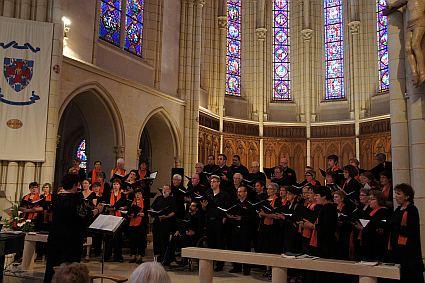 Concert du Choeur de l'Universite du Maine, 30 juin 2013, Grande chapelle de la communauté des Soeurs de la Providence, Ruillé-sur-Loir