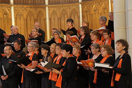 Concert du Choeur de l'Universite du Maine, 30 juin 2013, Grande chapelle de la communauté des Soeurs de la Providence, Ruillé-sur-Loir