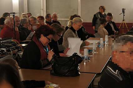 jury du concours de chant - novembre 2012 - Solesmes