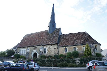 Church of Marolles-lès-Saint-Calais, Sarthe, France