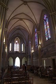Grande chapelle de la Communauté des soeurs de la Providence - Ruillé-sur-Loir, Sarthe, France